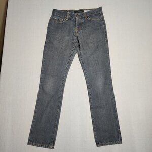 Aeropostale jeans men's size 28/30 bluish grey colour skinny fit straight leg